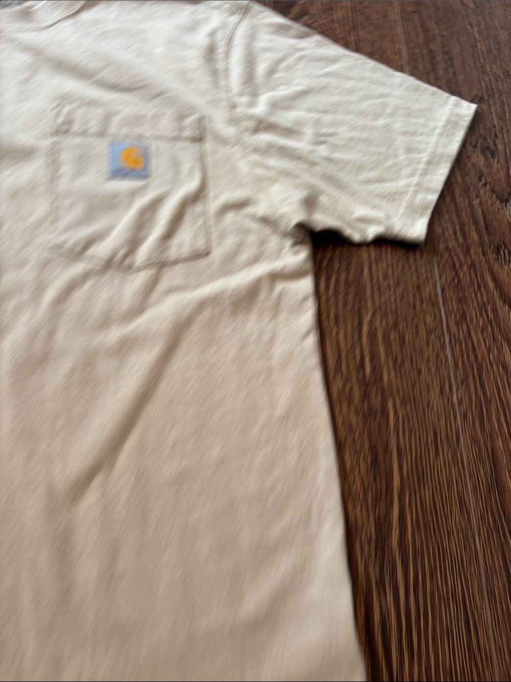 Carhartt Short Sleeve Pocket Tee in Light Beige - Picture 4 of 10